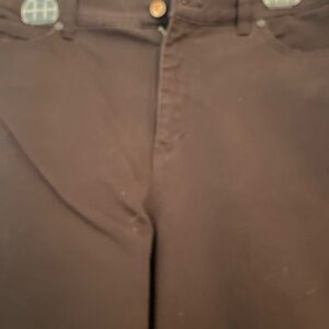 Gloria Vanderbilt Dark Roast Amanda Brown Pants NWT